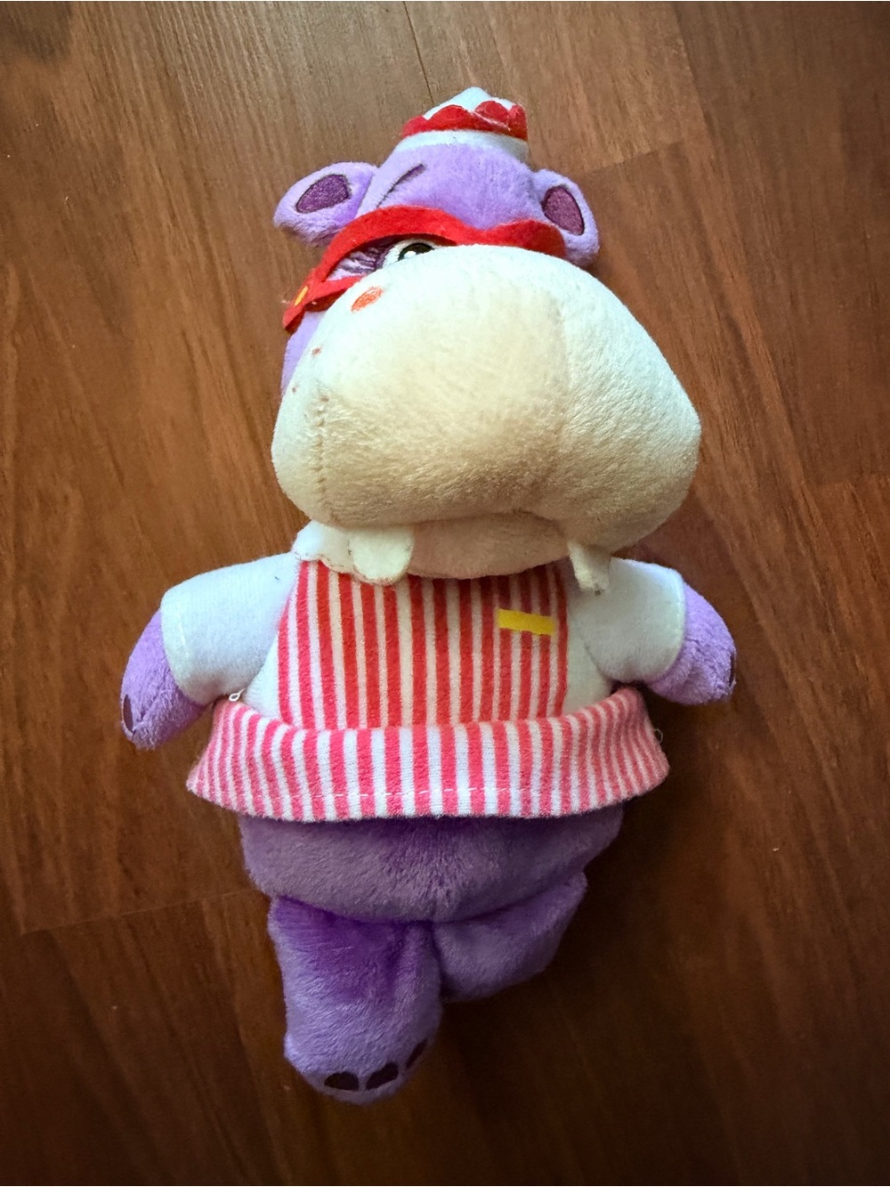 Plush Purple Hippo Toy - Soft Kids Stuffed Animal